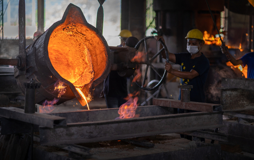 Casting,,melting,,molding,and,foundry.,the,most,widely,used,non